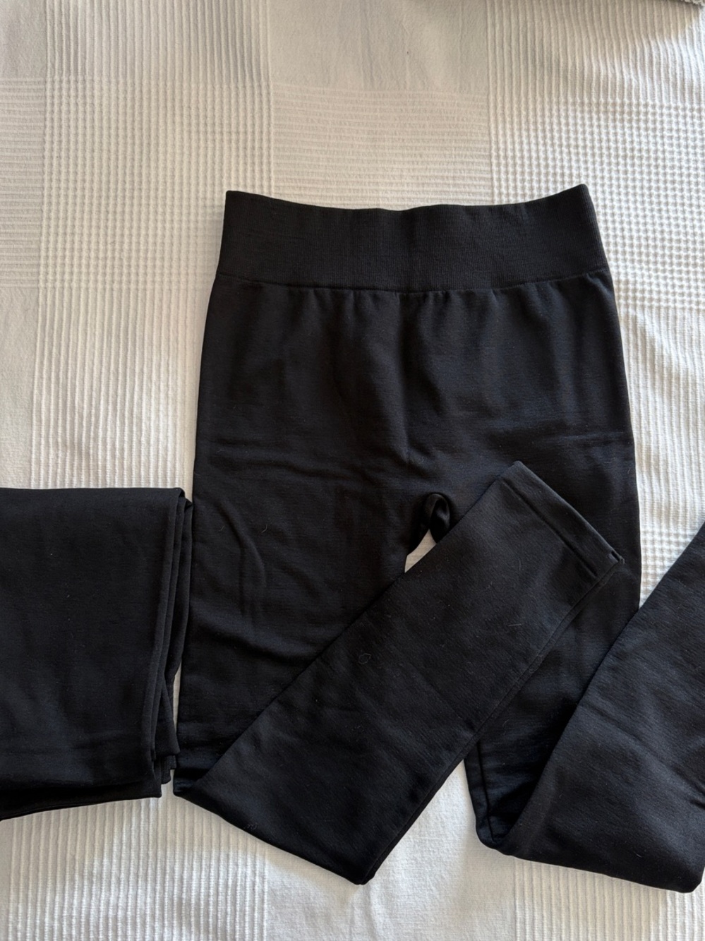 2 Lemon M/M Ribbed Leggings - Black